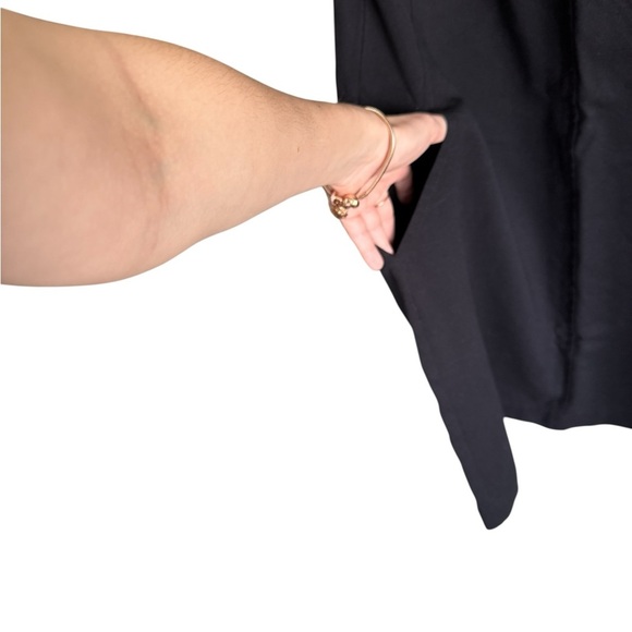 Marimekko Black Sheath Mini Dress Crew Neck - Picture 4 of 10